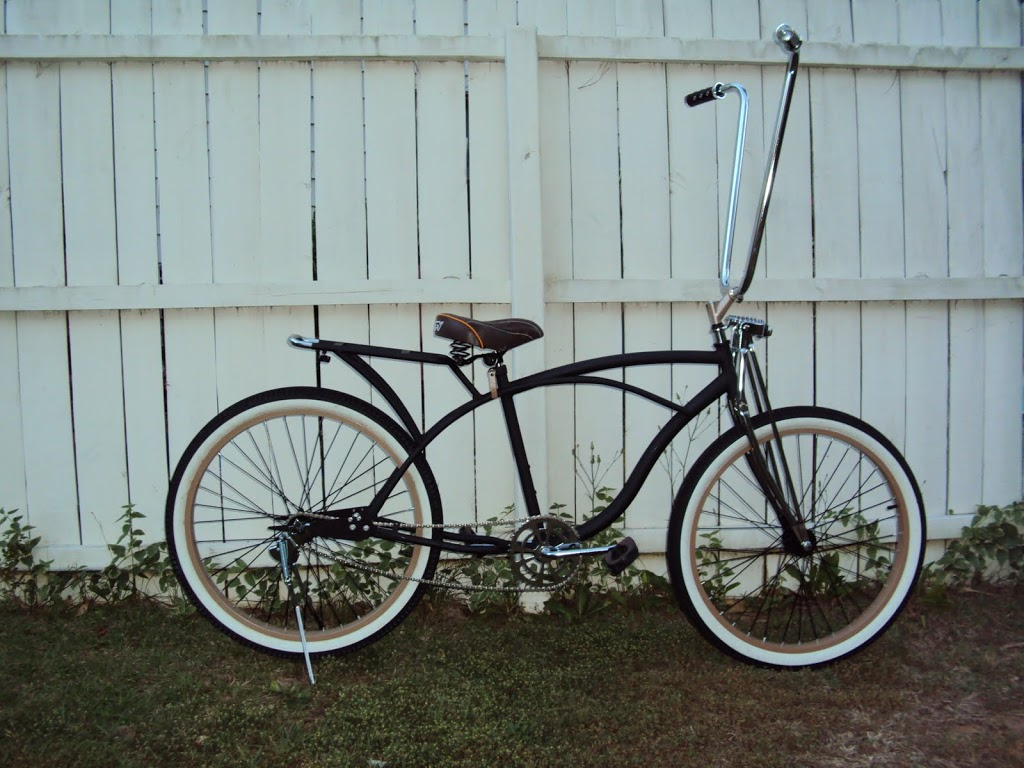 Bigger wheelset/tires on a brand new Worksman Newsboy? | Rat Rod Bikes ...