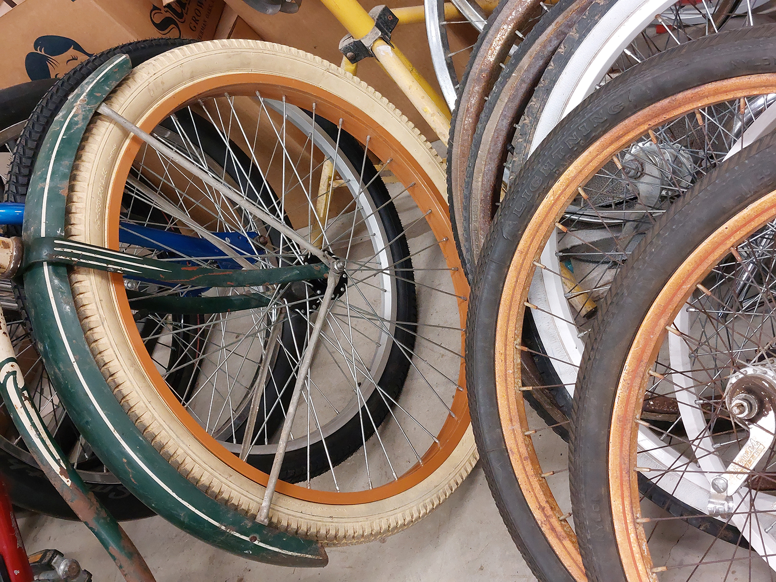 TRADITIONAL - 1950 B.F. Goodrich in Green | Rat Rod Bikes Bicycle Forum