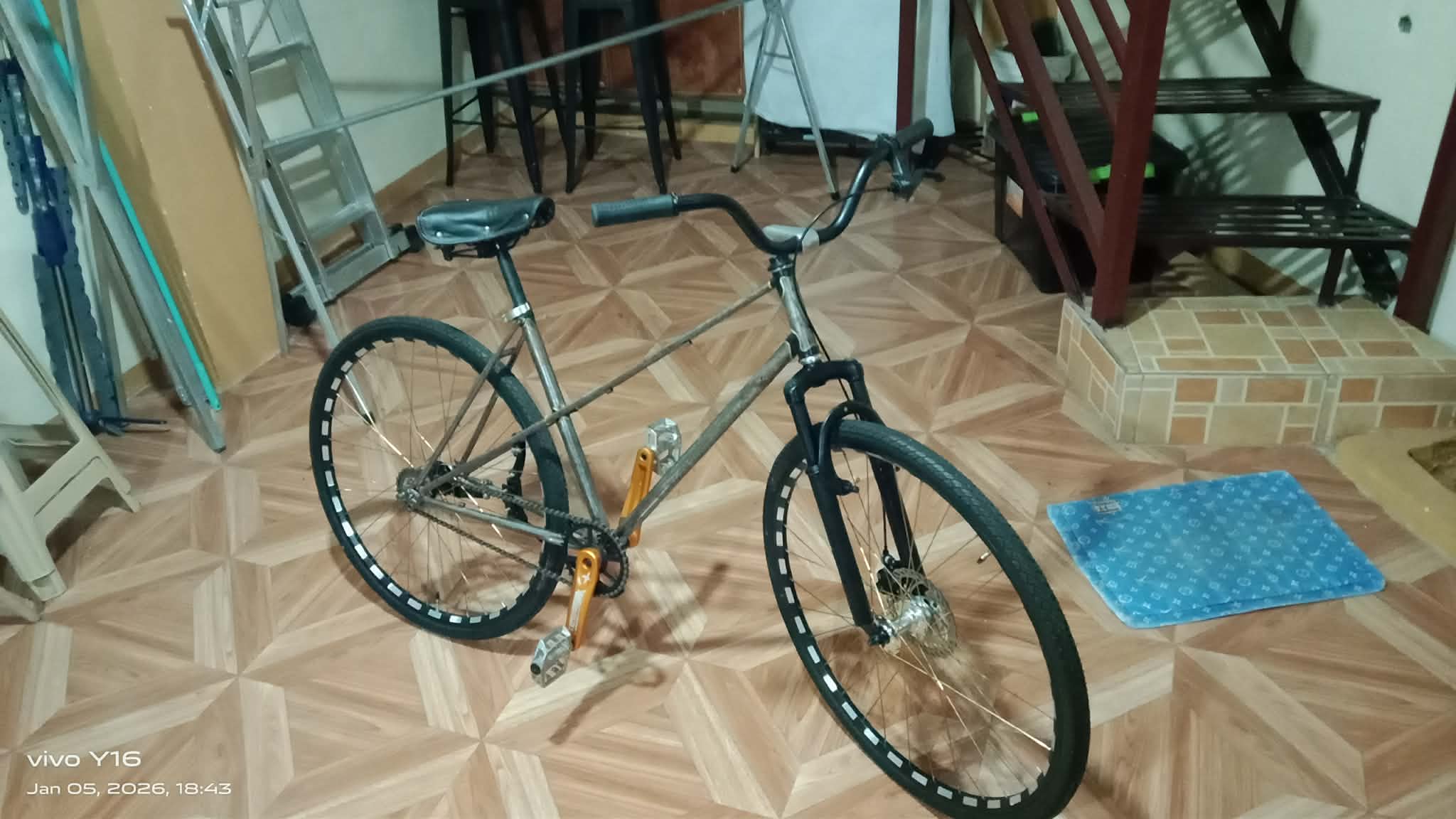 Swb0 SWB0 - BIG RED (Steel Mixte) | Rat Rod Bikes Bicycle Forum
