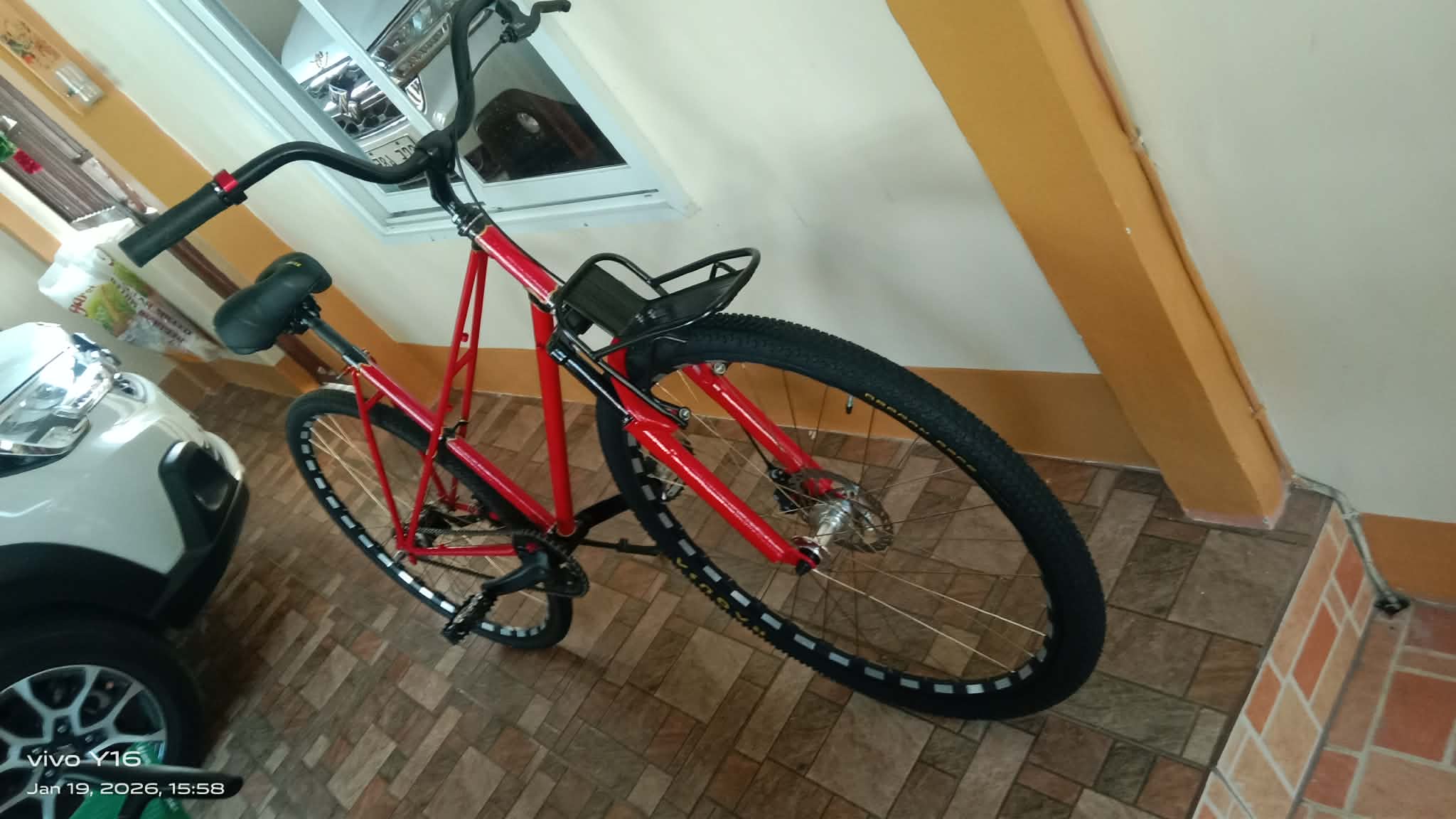 Swb0 SWB0 - BIG RED (Steel Mixte) | Rat Rod Bikes Bicycle Forum