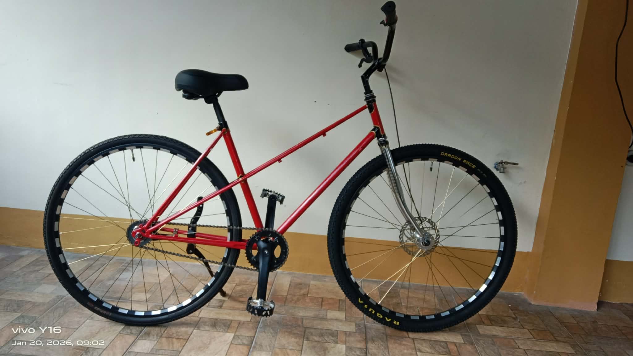 Swb0 SWB0 - BIG RED (Steel Mixte) | Rat Rod Bikes Bicycle Forum