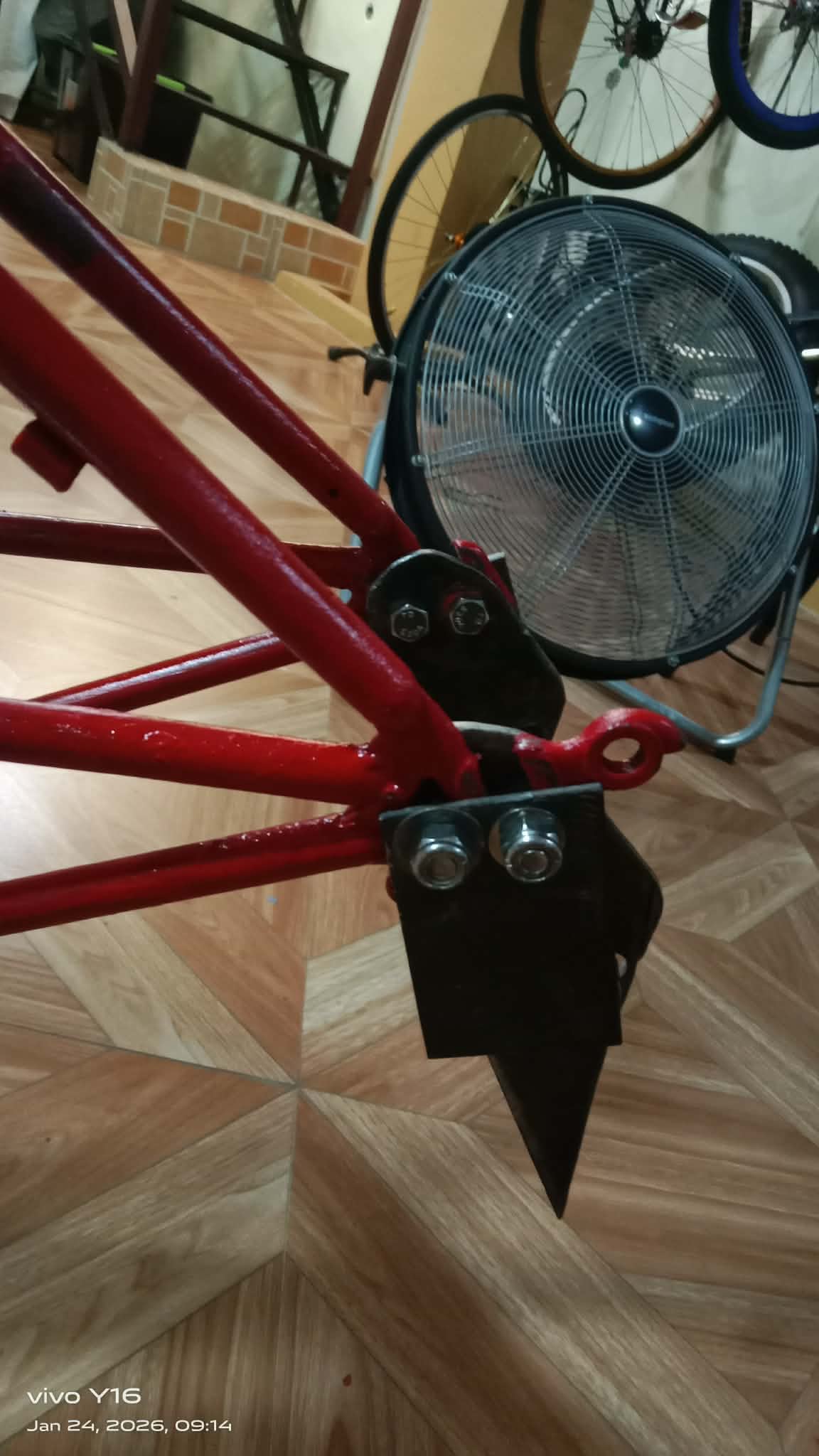 Swb0 SWB0 - BIG RED (Steel Mixte) | Rat Rod Bikes Bicycle Forum