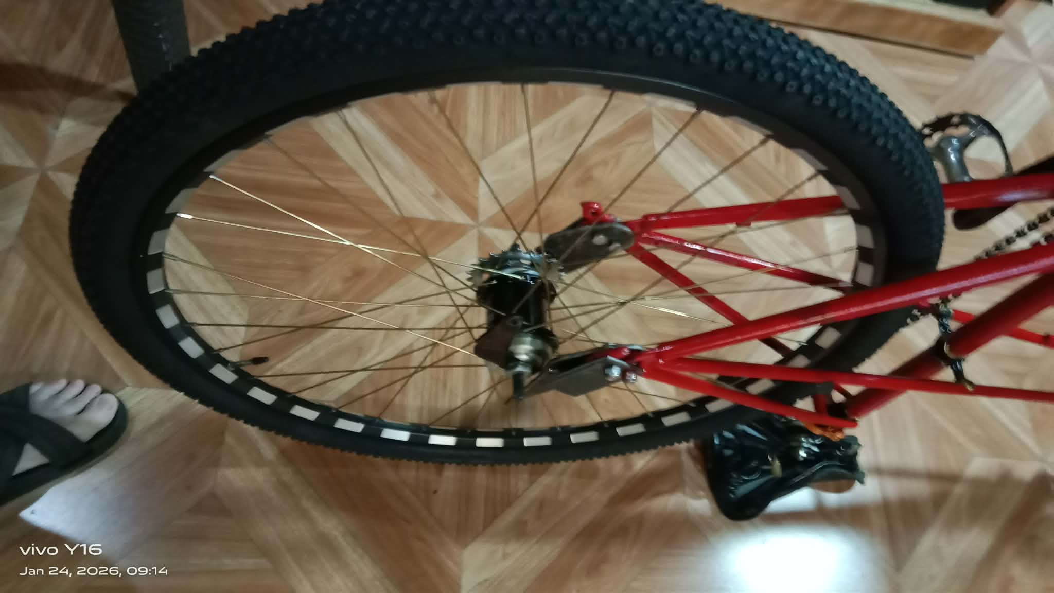 Swb0 SWB0 - BIG RED (Steel Mixte) | Rat Rod Bikes Bicycle Forum