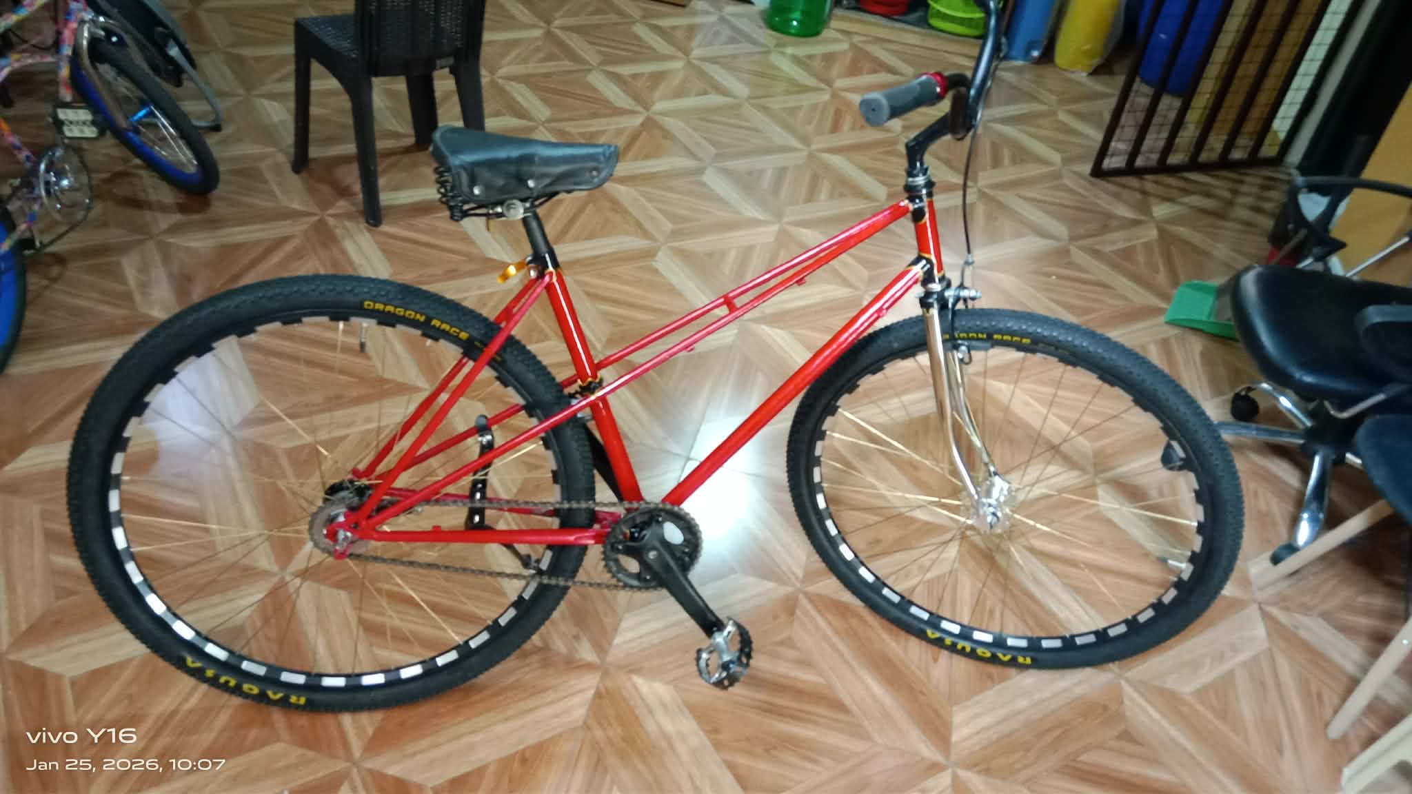 Swb0 SWB0 - BIG RED (Steel Mixte) | Rat Rod Bikes Bicycle Forum