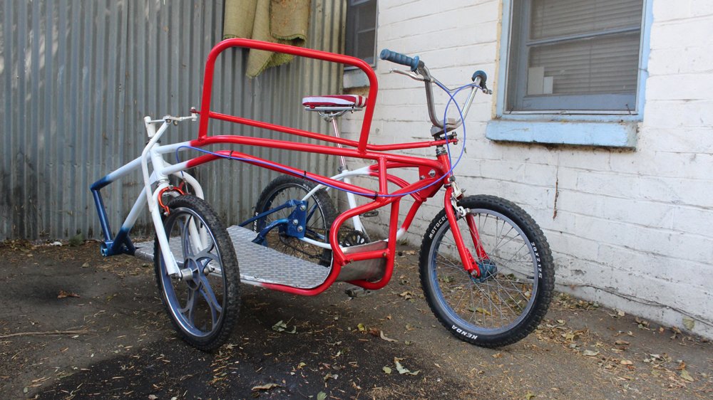 Steering side hack build | Rat Rod Bikes Bicycle Forum