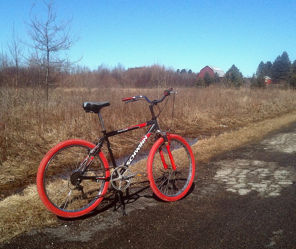 Reddo Bike Red Roadster - completed! | Rat Rod Bikes Bicycle Forum